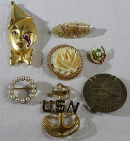(7) Miscellaneous Brooches