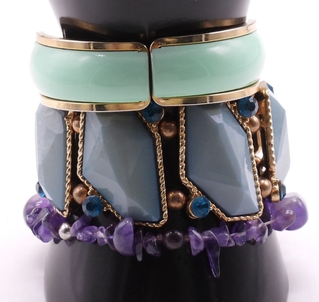 (3) Fun Bracelets: Chunky, cute, beautiful bracelets