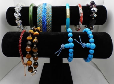 (10) Very Colorful Bracelets