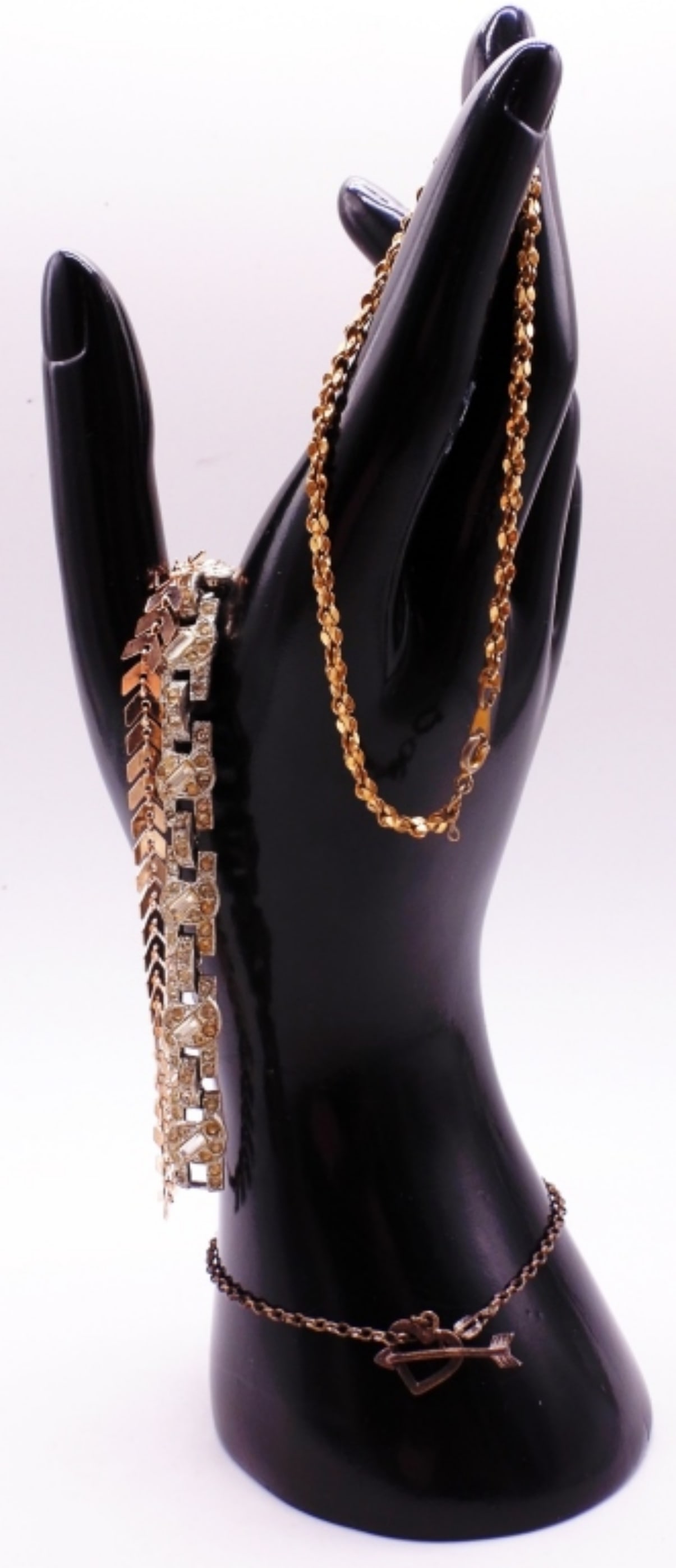 (4) Small Chain Bracelets: Beautiful pieces