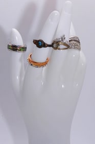 (9) Small Women's Rings