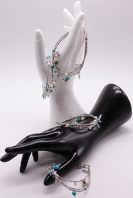 (4) Beaded Bracelets