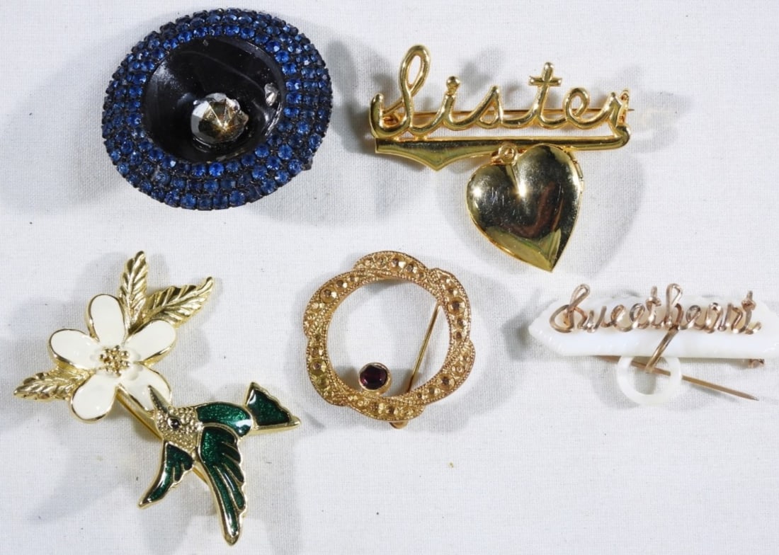 (5) Miscellaneous Brooches (1 of 2)