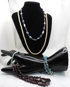 (2) Necklaces & (3) Bracelets