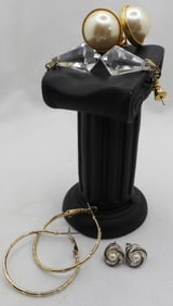 (4) Pairs Of Earrings