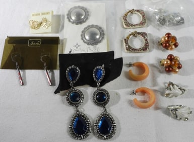 (9) Pairs Of Earrings