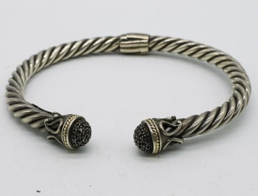 EFFY sterling 18k Moissanite Bracelet