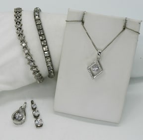 Bridal Style 925 Necklaces, Bracelets