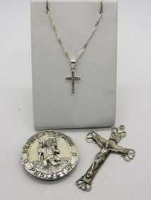 Religious Necklace, Pendant & Money Clip
