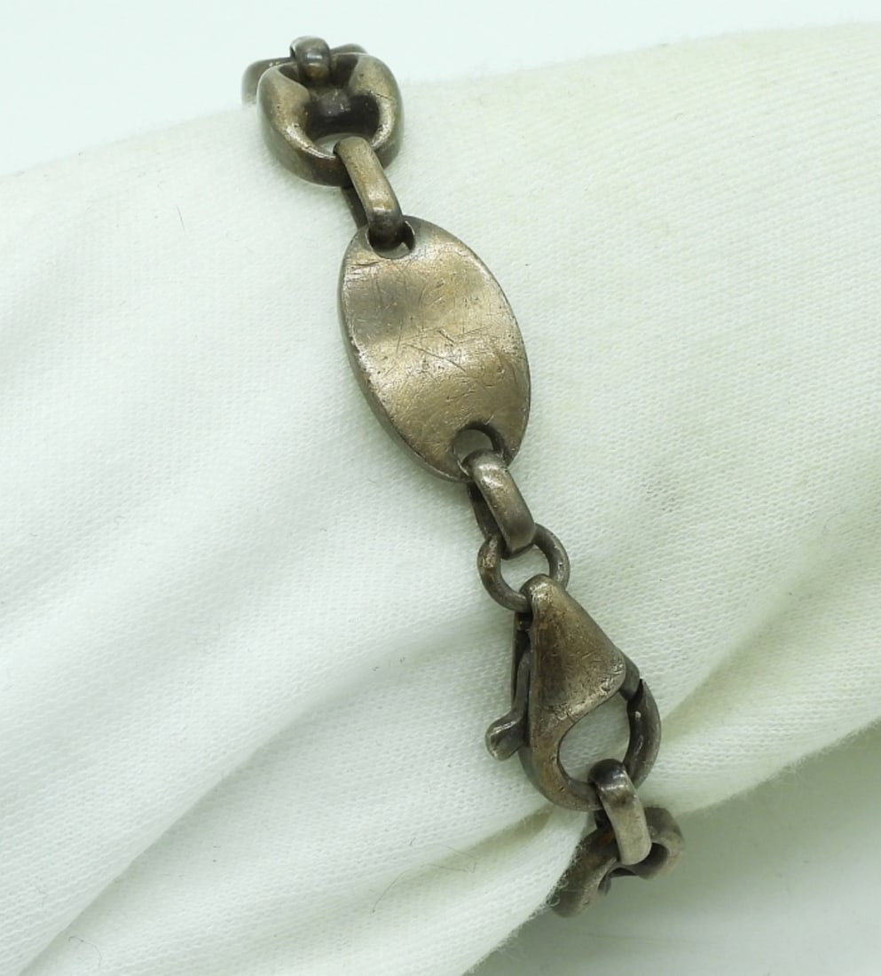 Lorenzo Italy Sterling Bracelet (1 of 2)