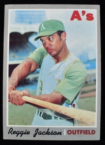 1970 TOPPS #140 Reggie Jackson
