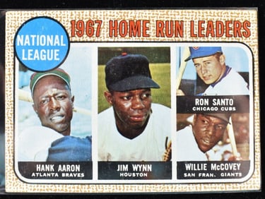1967 Home Run Leaders TOPPS #5