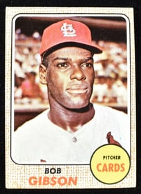 TOPPS #100 Bob Gibson St. Louis Cardinals