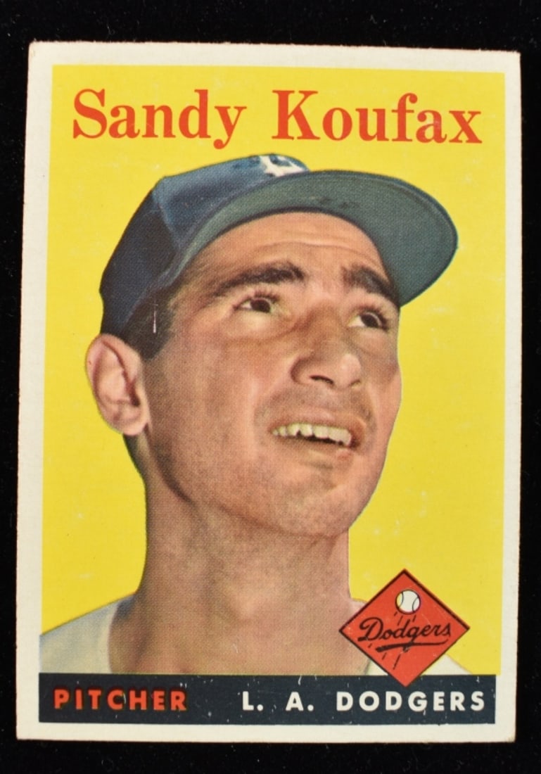 TOPPS #187 Sandy Koufax (1 of 2)