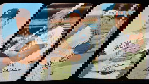 (3) TOPPS Baseball Cards