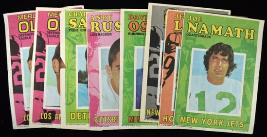 (8) Football Pin-Ups