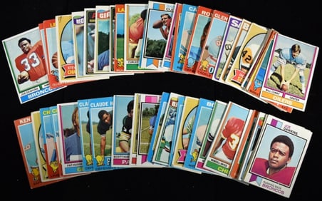 (60) Various Football Cards