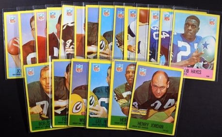 (20) P.C.G.C Football Cards