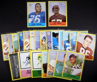 (23) Mixed Lot Of Football Cards