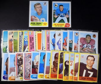 (30) Mixed Lot Of Football Cards