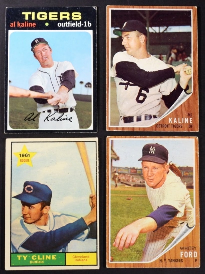 (2) Al Kaline, (1) Whitey Ford, & Ty Cline: Follow us on Facebook, Instagram, X, and TikTok.