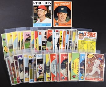 (40) Baseball Cards Mixed Lot