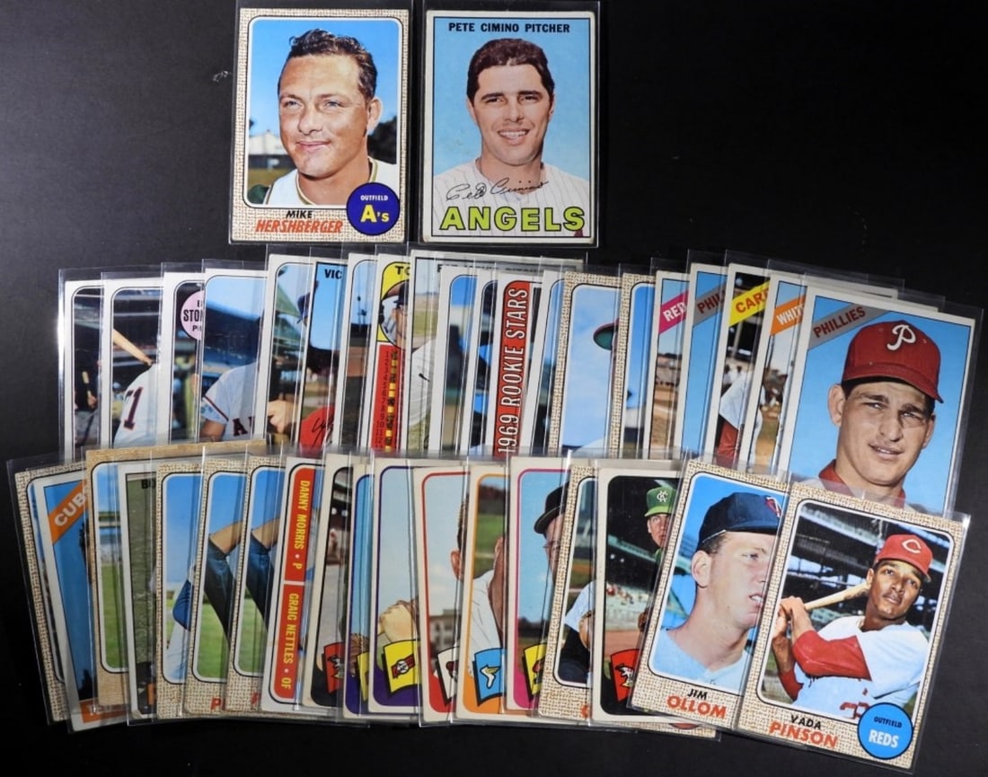(40) Grab-Bag Lot Of Baseball Cards (1 of 2)