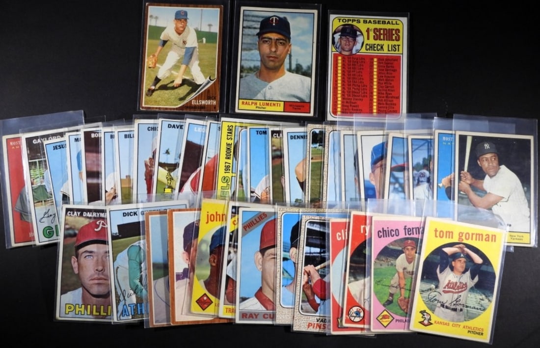 (40) Different Baseball Cards (1 of 2)