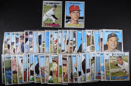 (50) Mixed Lot Of Baseball Cards