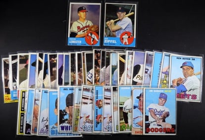(40) Grab-Bag Lot Of Baseball Cards