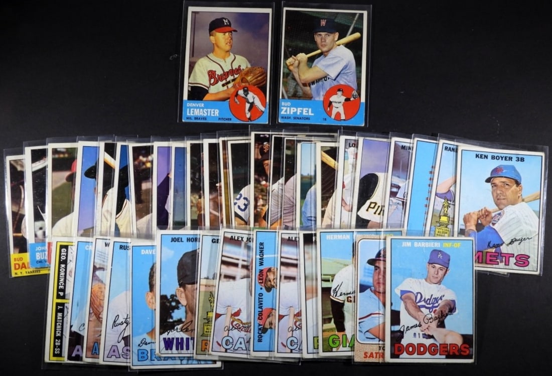(40) Grab-Bag Lot Of Baseball Cards (1 of 2)