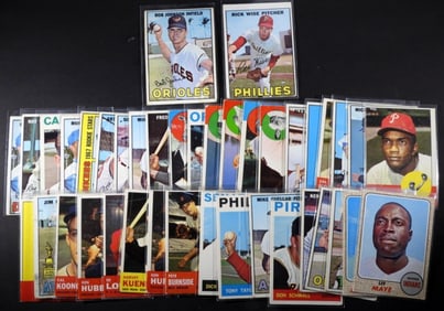 (40) Different Baseball Cards