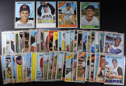 (50) Grab-Bag Lot Of Baseball Cards