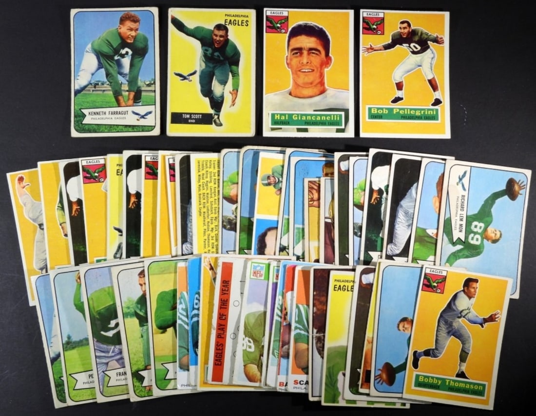 (48) Philadelphia Eagles Football Cards (1 of 2)