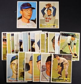 (22) Various TOPPS Football Cards