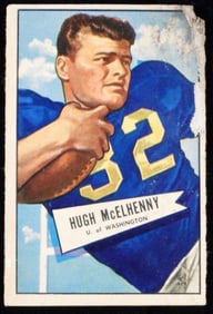 Hugh McElhenny Football Card