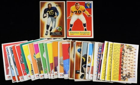 (28) Various Football Cards