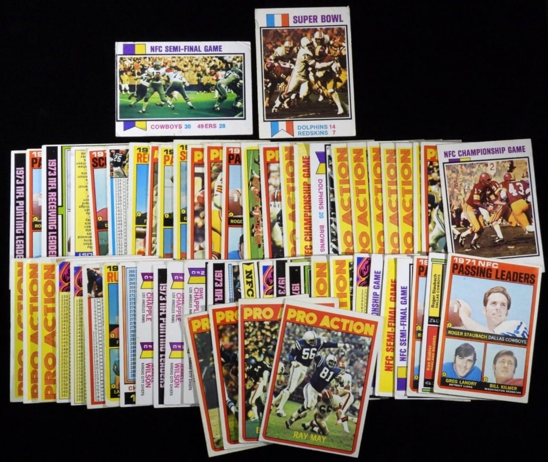 (60) Various Football Cards (1 of 2)