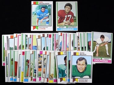 (44) Various TOPPS Football Cards