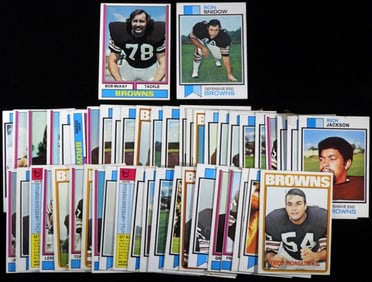 (48) TOPPS Browns Football Cards