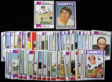 (49) Saints TOPPS Football Cards
