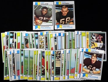 (49) TOPPS Falcons Football Cards