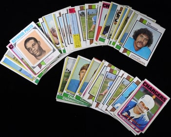 (44) Chargers Football Cards