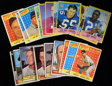(20) Various Football Cards