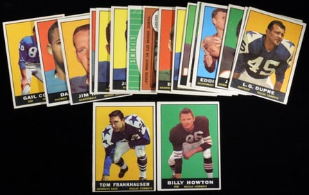 (18) Various Football Cards