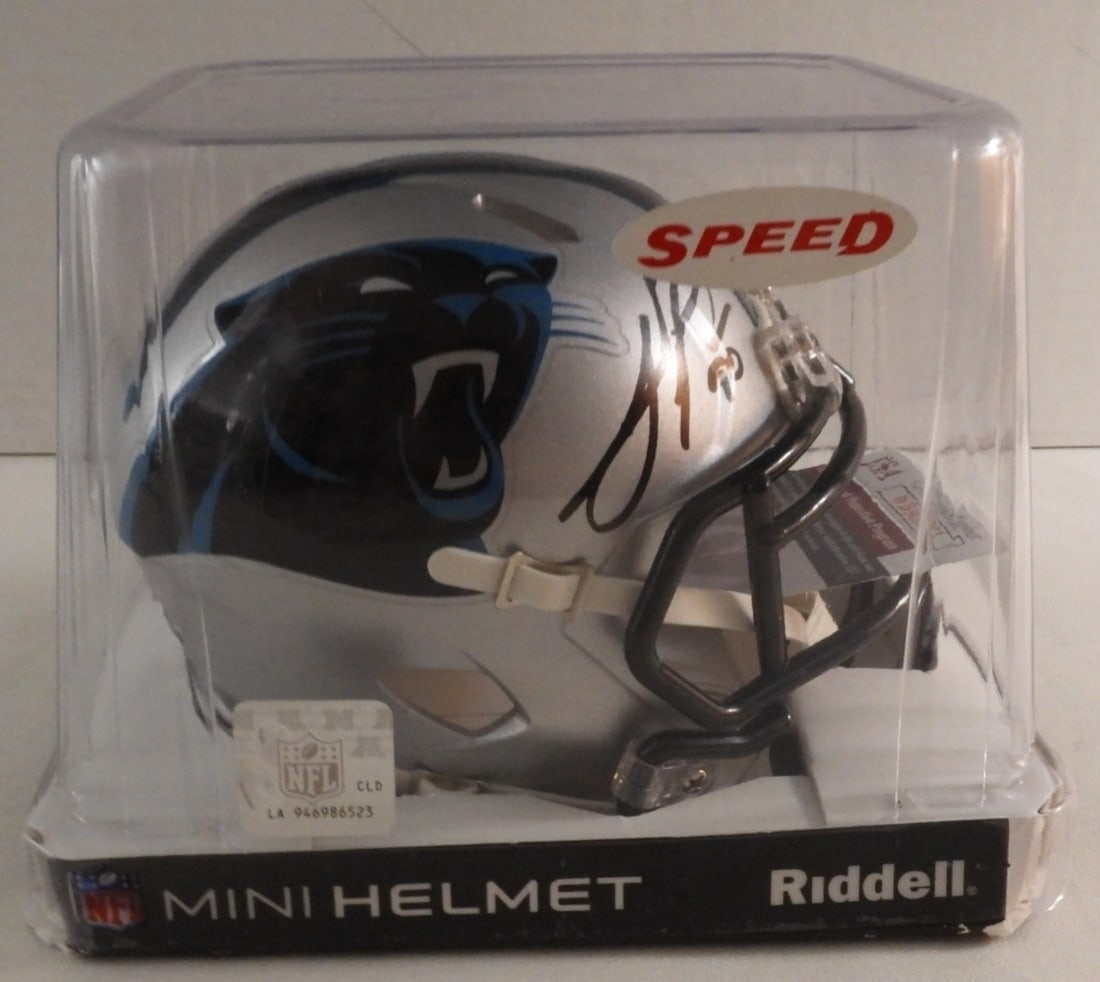 Julius Peppers Signed Mini Helmet COA (1 of 6)