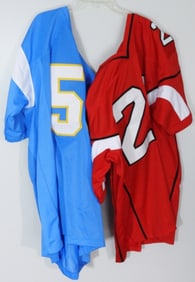 (2) Signed Jerseys
