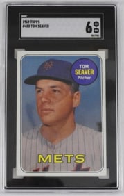 1969 TOPPS #480 Tom Seaver SGC Graded