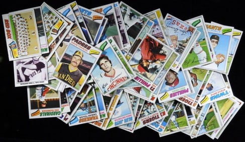 (67) 1970s Baseball Cards Grab Bag Lot