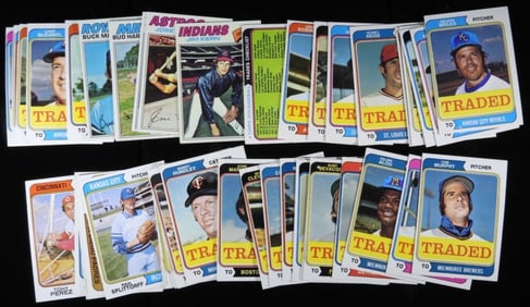 (44) Miscellanies 1970s Baseball Cards